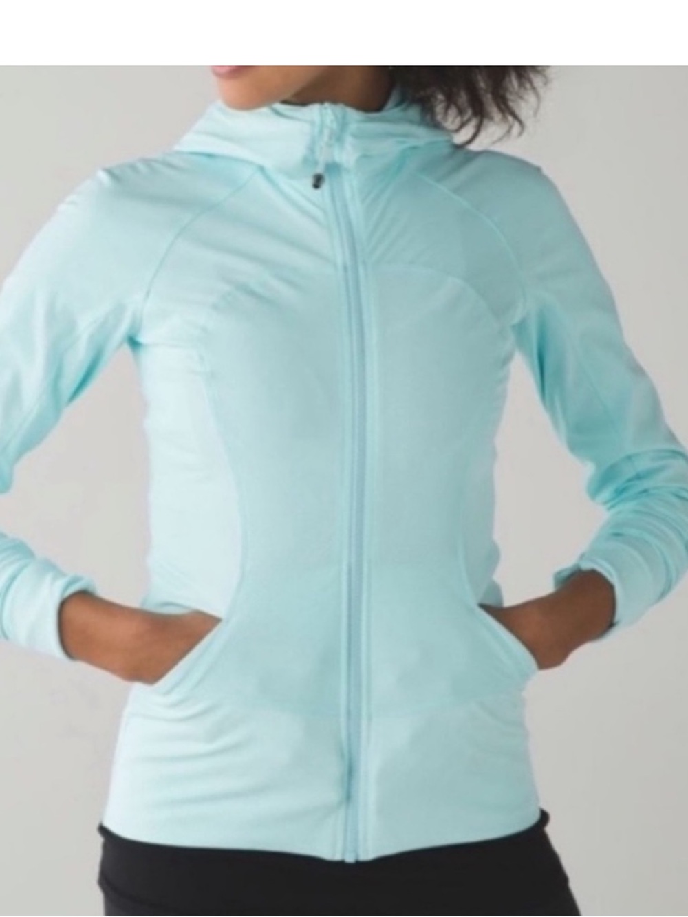 LULULEMON teal define jacket SZ 8